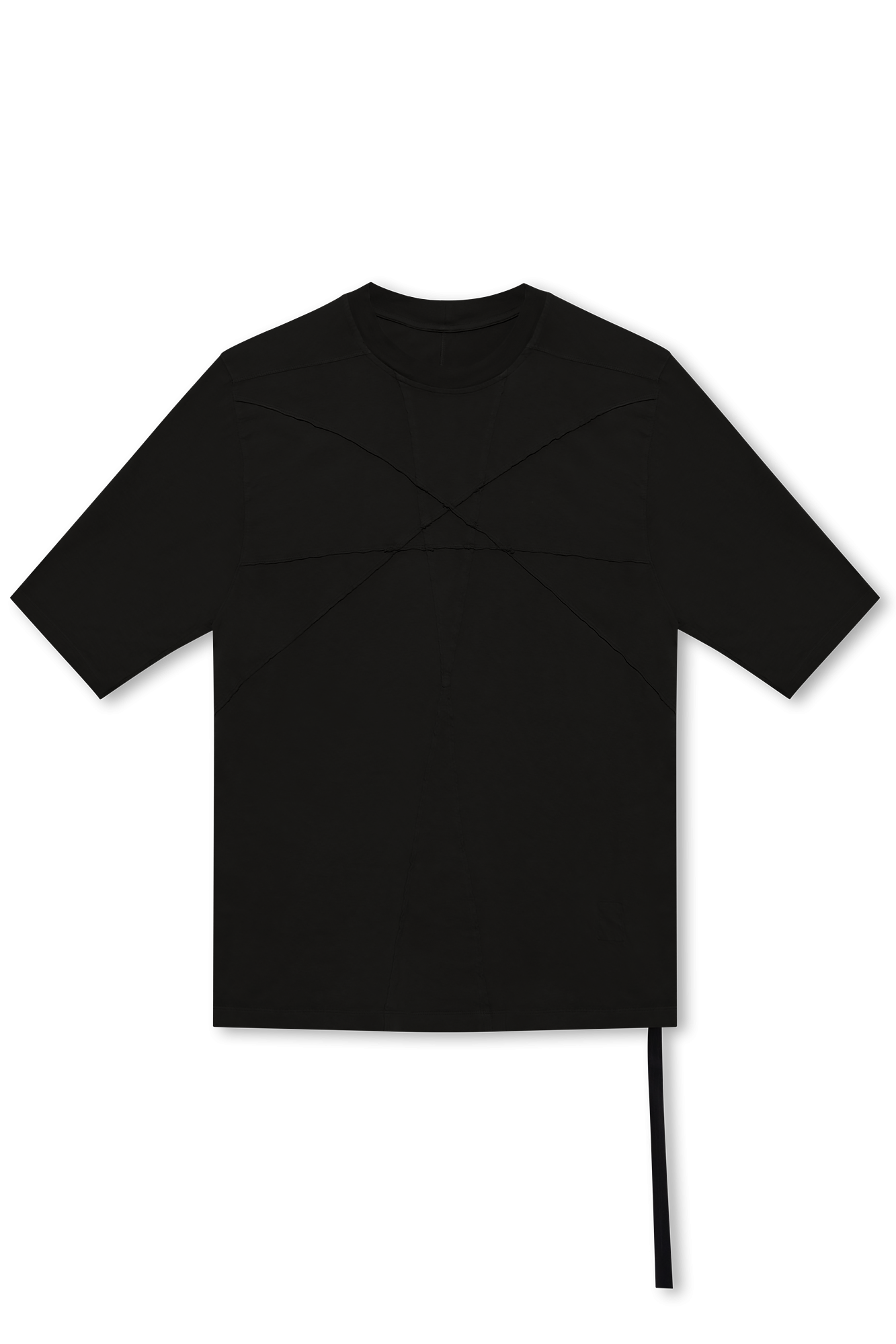 Black T-shirt with stitching Rick Owens DRKSHDW - Vitkac Canada